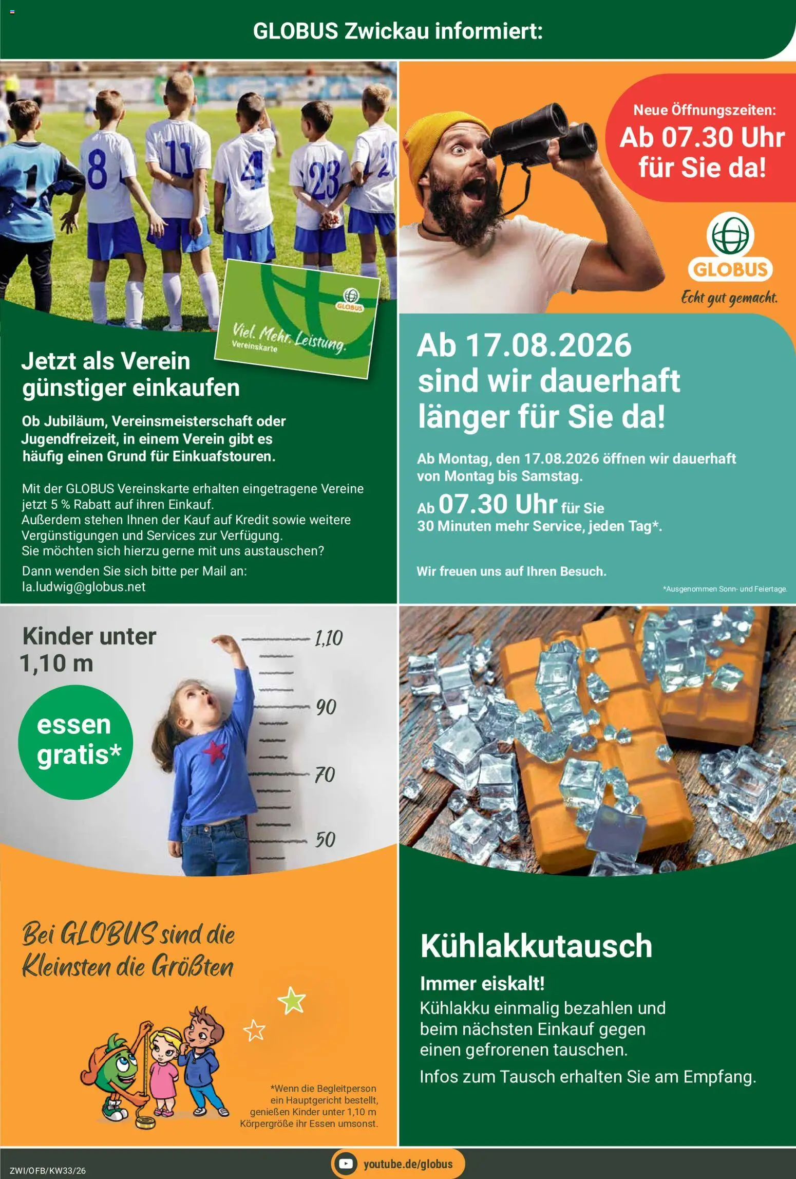 Globus Prospekt Zwickau – gültig ab 10.08.2026 | Seite: 32 | Produkte: Uhr