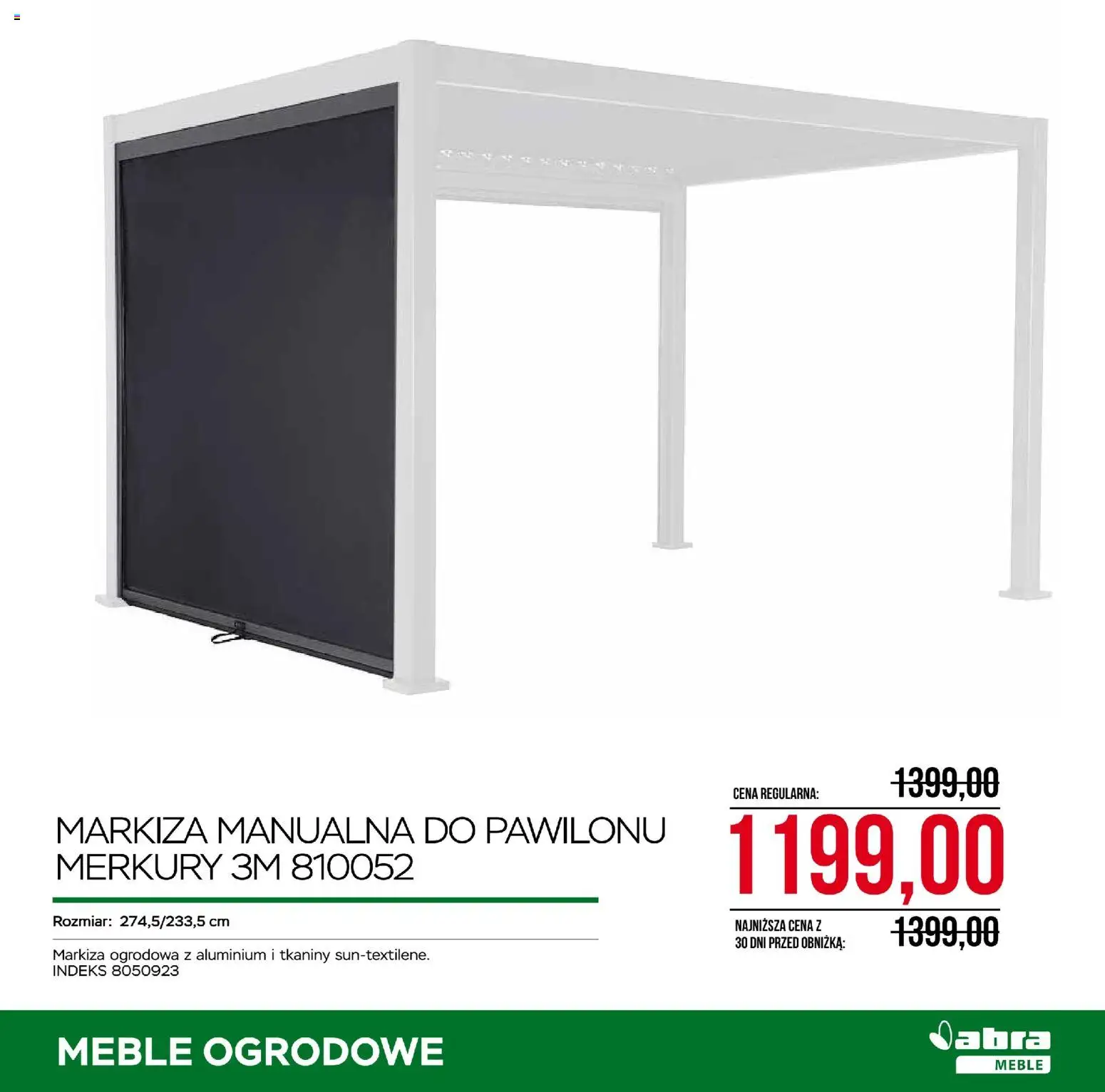 Abra meble gazetka od 27.05.2026 | Strona: 25 | Produkty: Meble ogrodowe