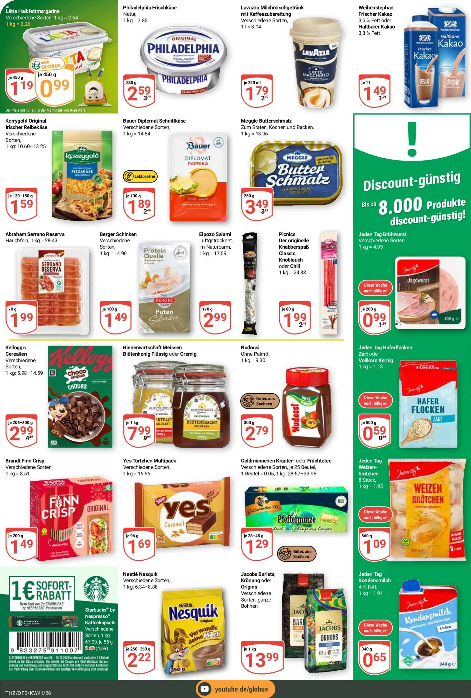 Globus Prospekt Theißen – gültig ab 05.10.2026 | Seite: 14 | Produkte: Früchtetee, Paprika, Knoblauch, Chili