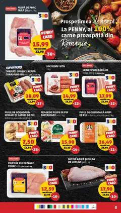 Ofertele PENNY valabile de la 28.10.2026 | Pagină: 8 | Produse: Vită, Cotlet porc, Porumb, Cârnați