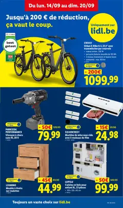 Lidl - Folder week 38 - Voorbeeld van een folder van Lidl, geldig van 14/09/2026 | Pagina: 29 | Producten: Boost