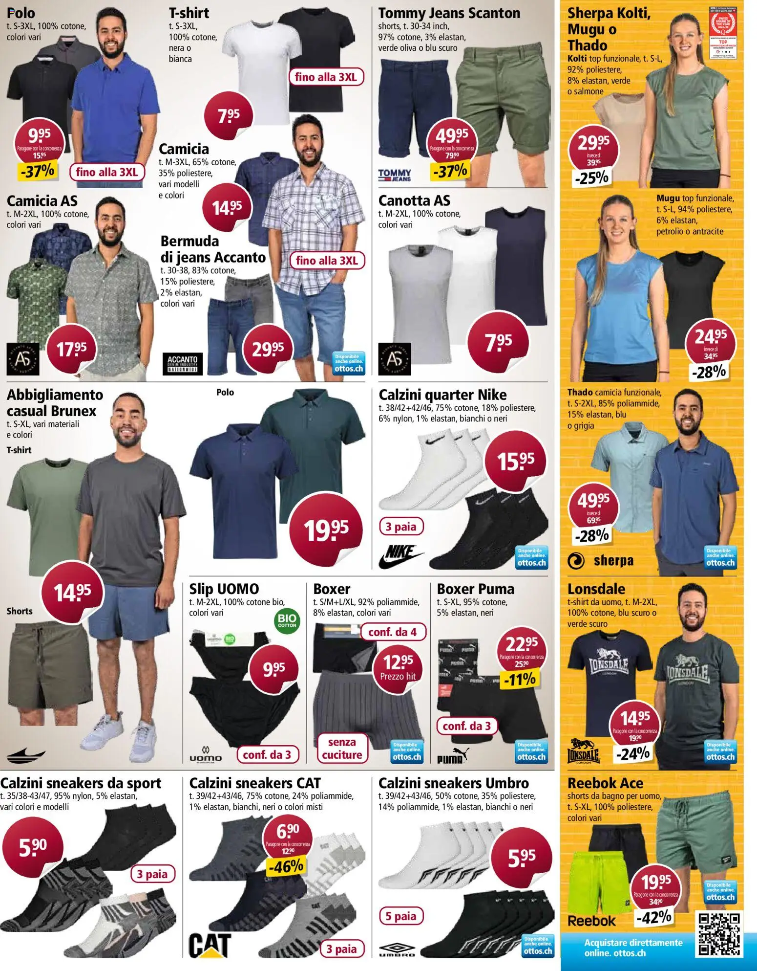 Otto's aktionen IT – gültig ab 22.04.2026 | Seite: 7 | Produkte: Slip, Boxer, Top, Bermuda