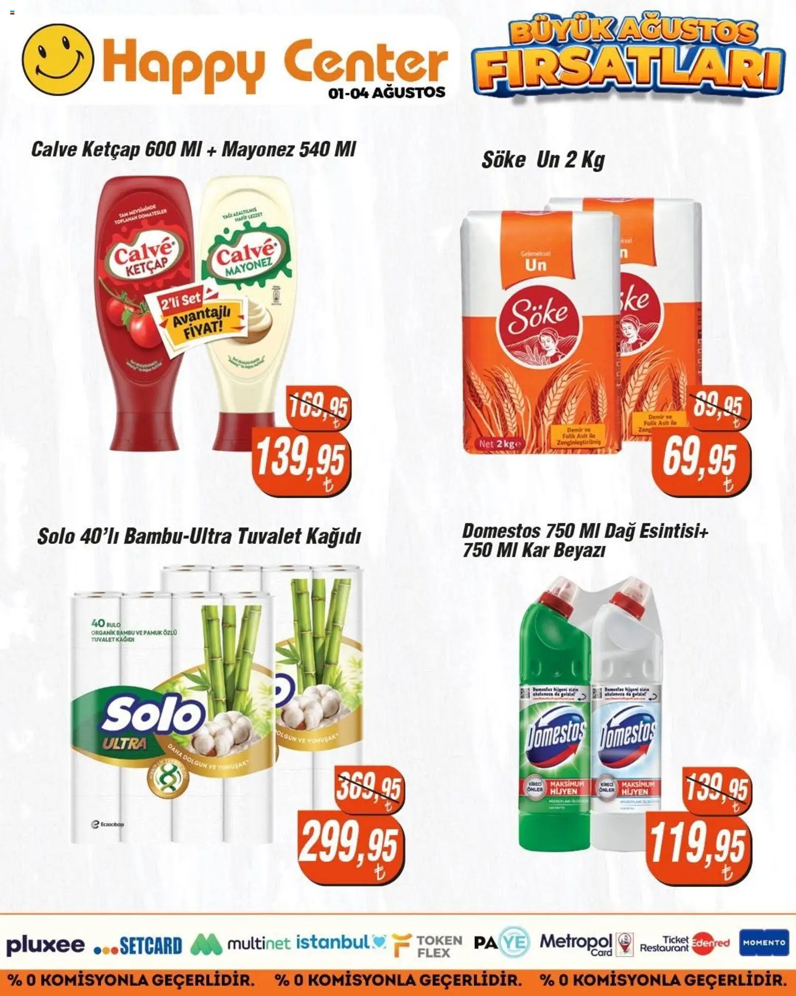 Happy Center Katalog - 01 Ağustos 2026 tarihinden itibaren geçerlidir | Sayfa: 5 | Ürünler: Tuvalet, Ketçap, Mayonez, Tuvalet kağıdı