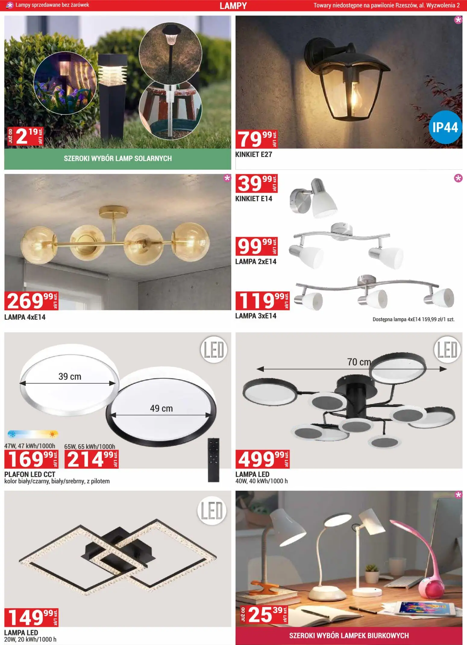 Merkury Market gazetka od 01.08.2026 | Strona: 54 | Produkty: Lampa, Lampa led