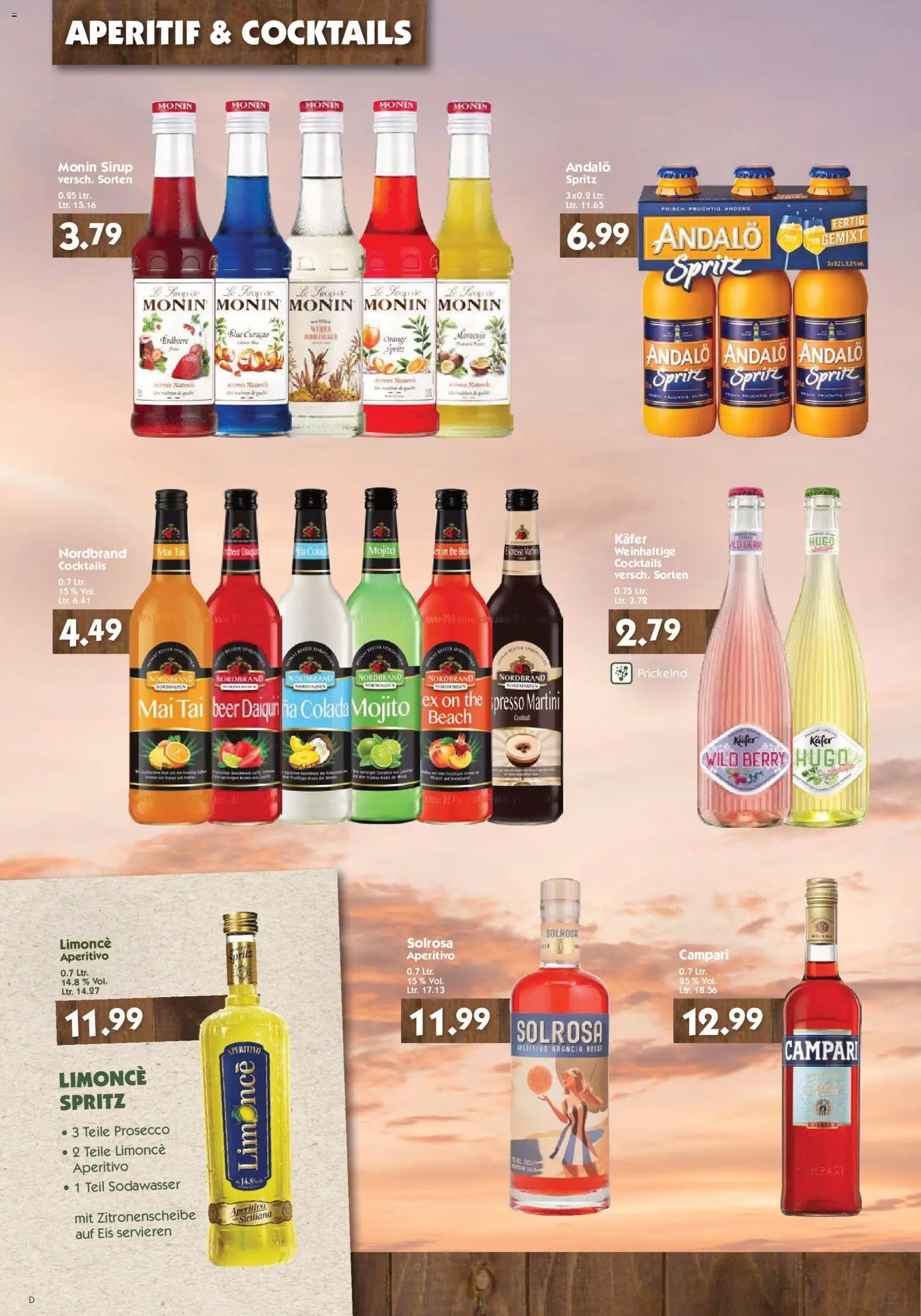 HOL’AB! Premium Grillgenuss – gültig ab 04.05.2026 | Seite: 4 | Produkte: Sprite, Campari, Sirup, Prosecco