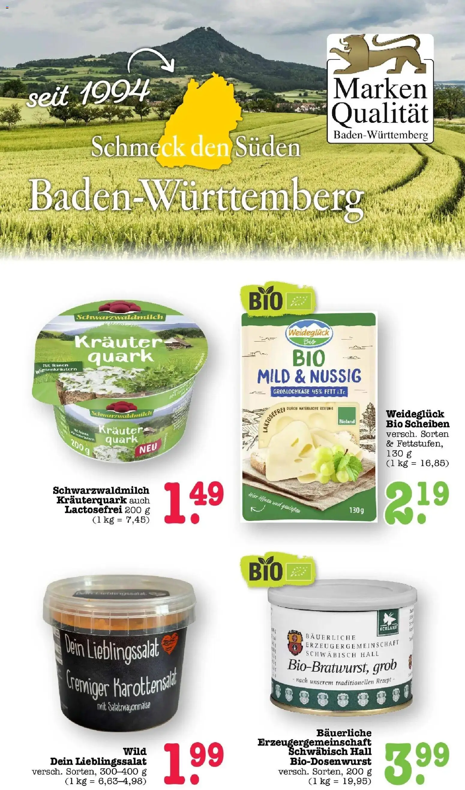 Edeka Prospekt Achern (ab 17.08.2026) » Angebote Online | Seite: 22 | Produkte: Quark