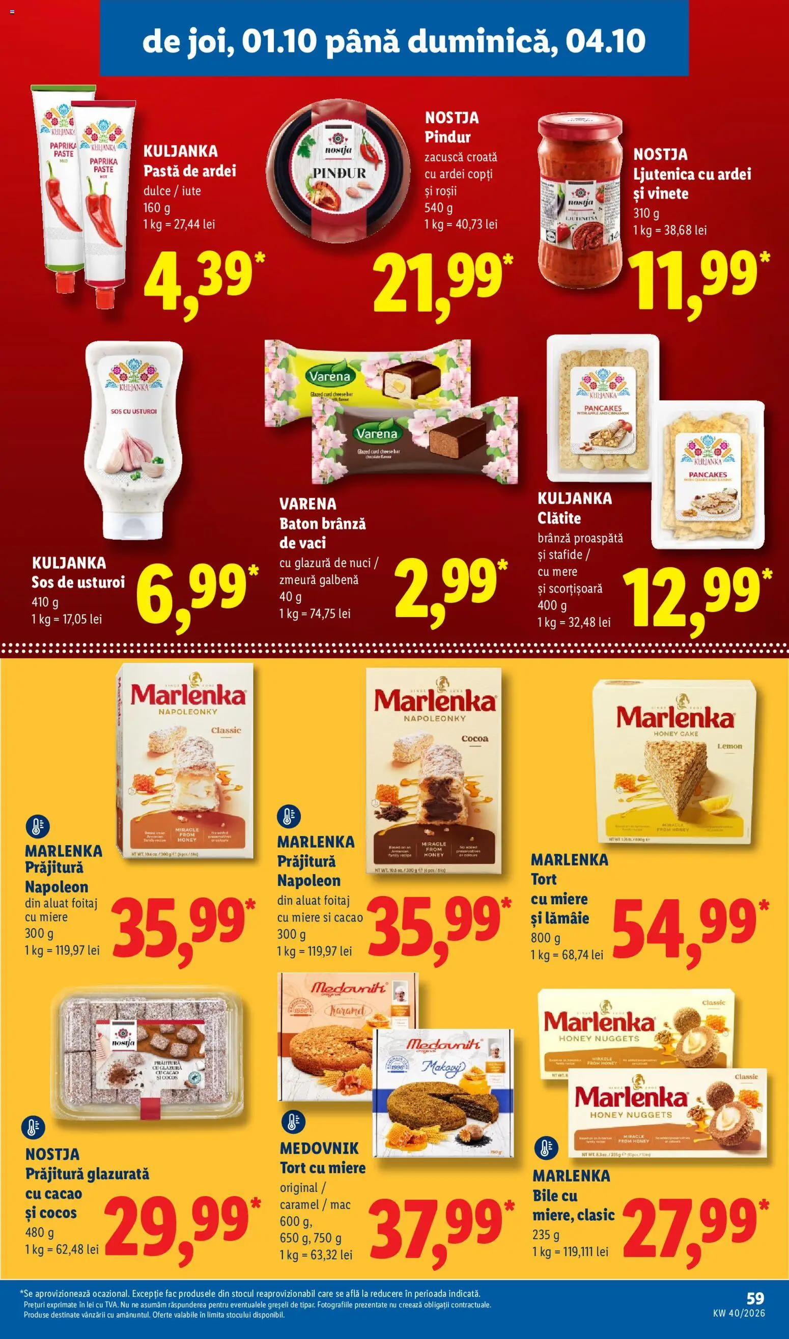 Noul catalog Lidl – valabil de la 28.09.2026 | Pagină: 59