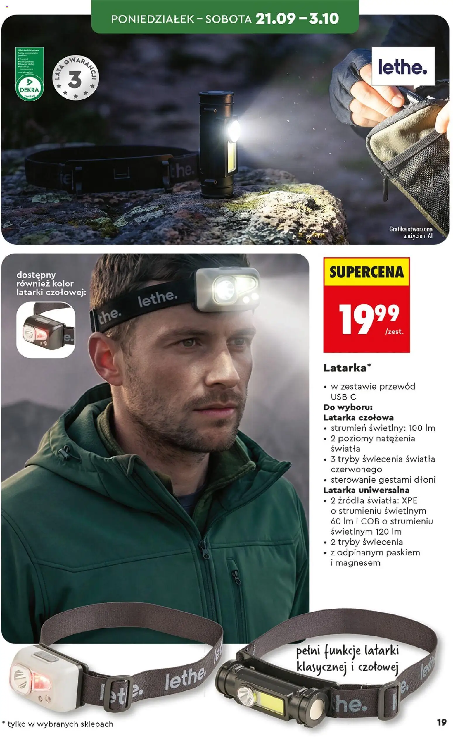 Biedronka Polsko leták - Hity i inspiracje od 19.09.2026 | Strana: 19
