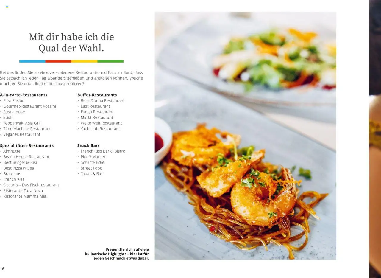 Aida Katalog – gültig ab 01.10.2025 | Seite: 17 | Produkte: Ristorante, Grill, Burger, Pizza
