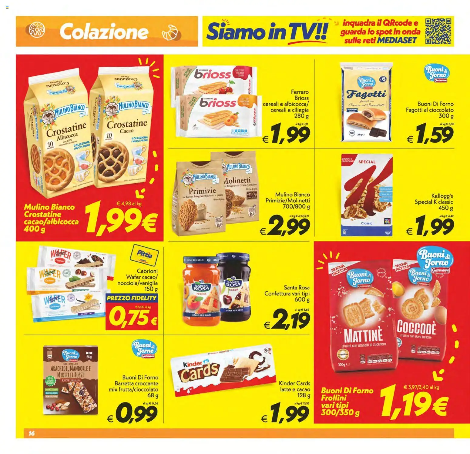 Volantino SuperConveniente del 09.06.2026 | Pagina: 16 | Prodotti: Uova, Latte, Farina, Mandorle