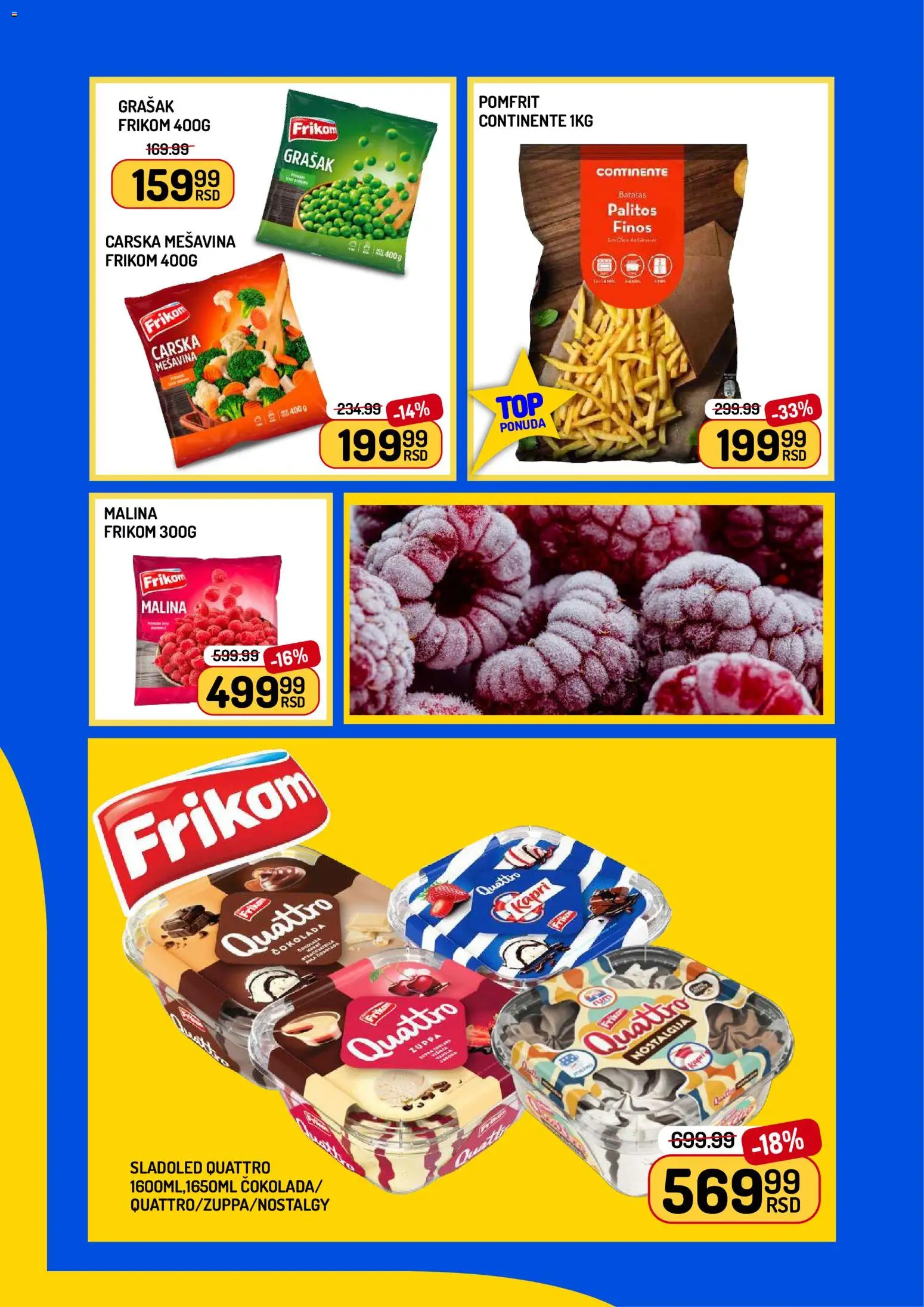 Aman katalog - važi od 22.05.2026 | Strana: 8 | Proizvode: Sladoled, Pomfrit, Malina, Čokolada
