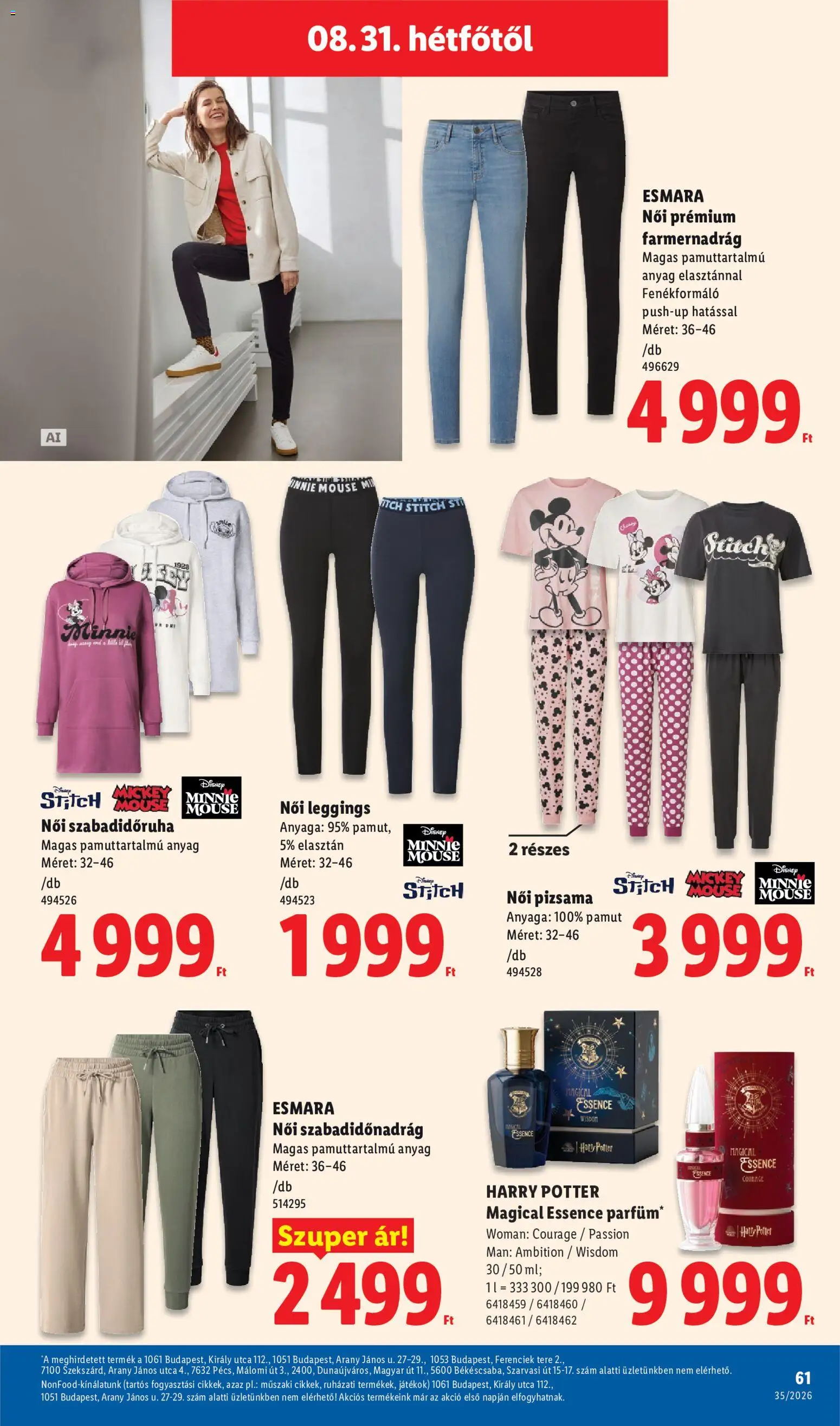 Lidl akciós ujság - amely érvényes a következő dátumtól: 2026.08.27. | Oldal: 61