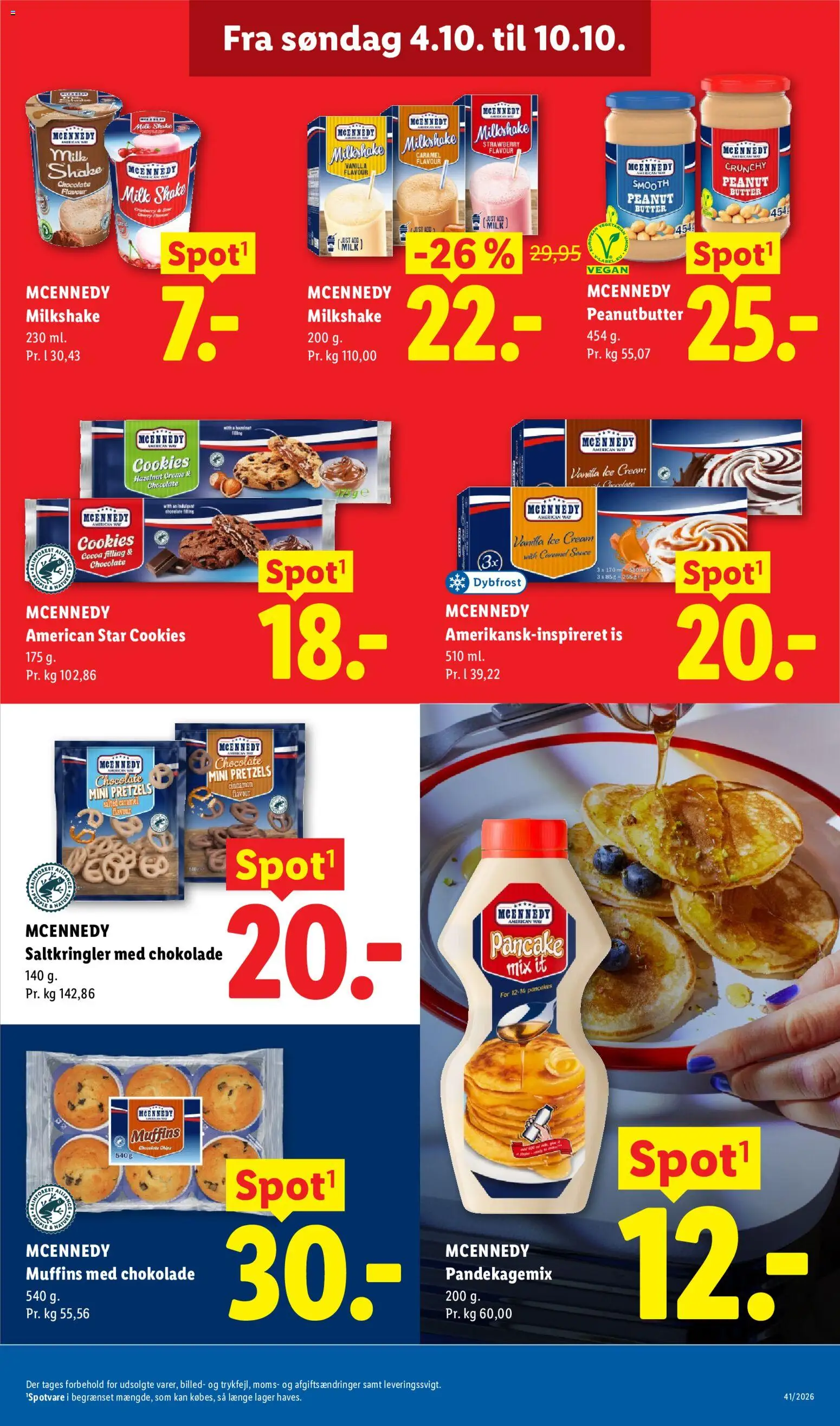 Lidl tilbudsavis – gyldig fra 04/10/2026 | Side: 15 | Produkter: Chips, Cookies, Is, Muffins