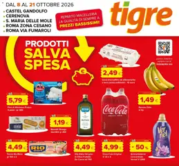Anteprima del volantino Tigre volantino Roma valido a partire dal 08/10/2026
