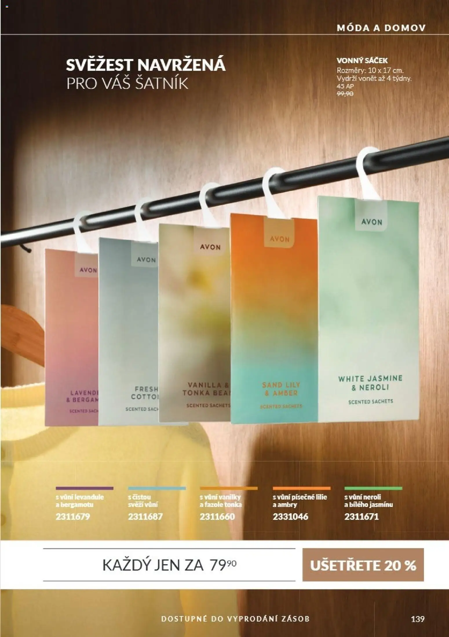 Avon Katalog 10/2026 od 01.10.2026 | Strana: 139 | Produkty: Fazole, Cotto, Sáček