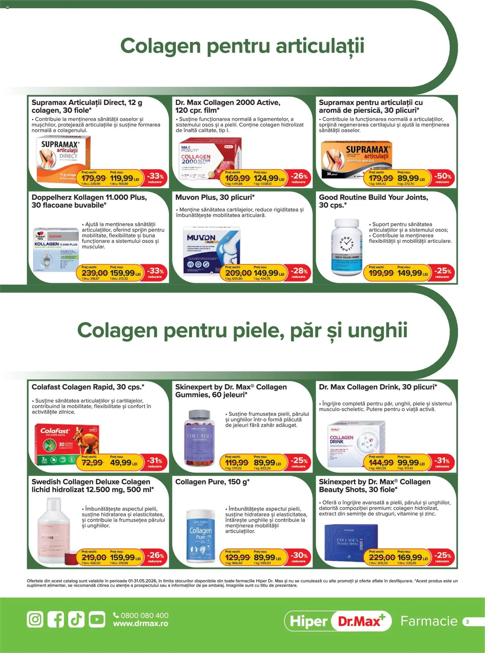 Noul catalog Dr.Max – valabil de la 01.05.2026 | Pagină: 3