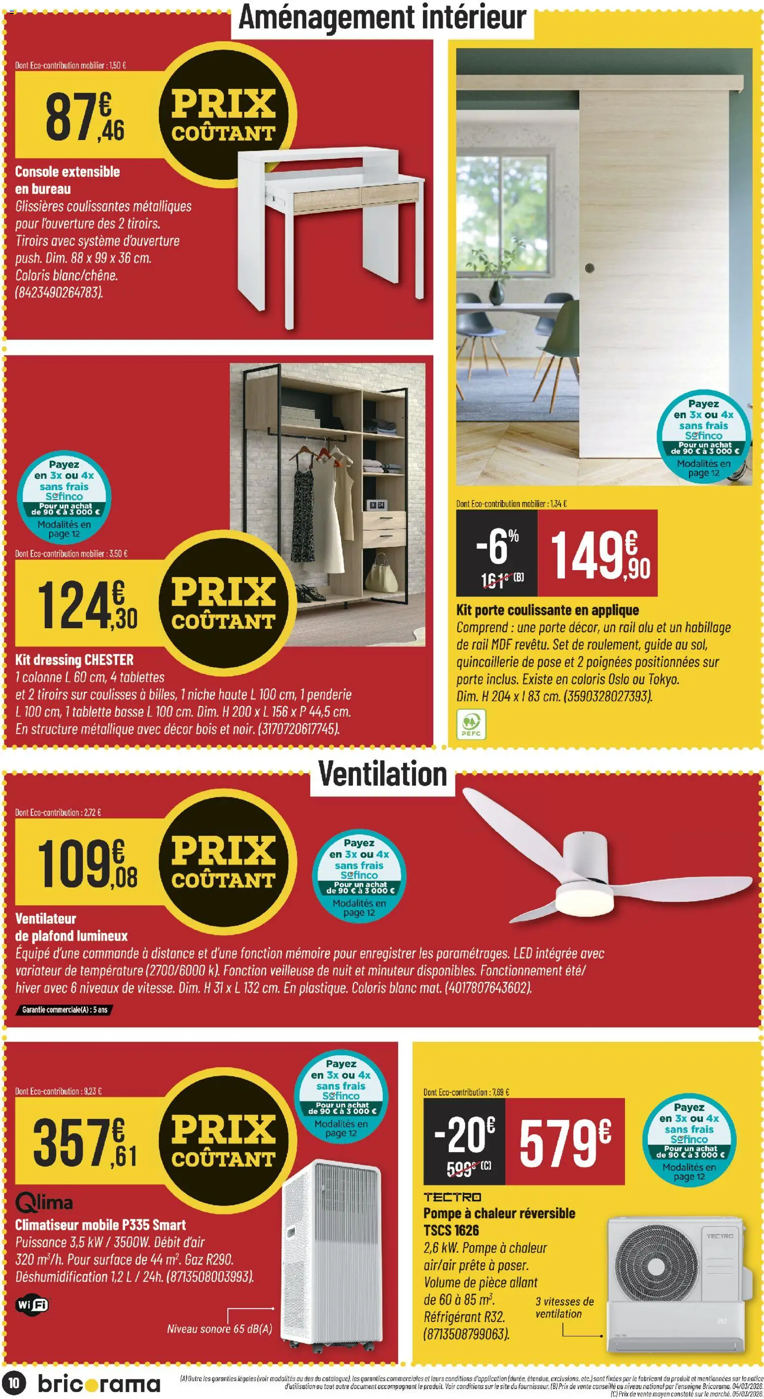{H1} | Page: 10 | Produits: Tablette, Ventilateur, Tiroirs, Dressing