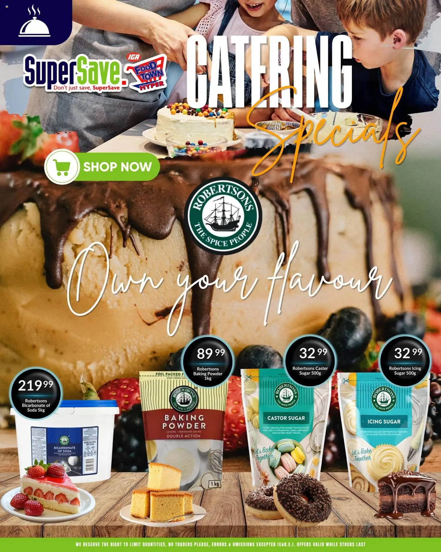 New Super Save catalogue – valid from 01/07/2026 | Page: 11 | Products: Bicarbonate of soda, Powder, Baking powder, Sugar