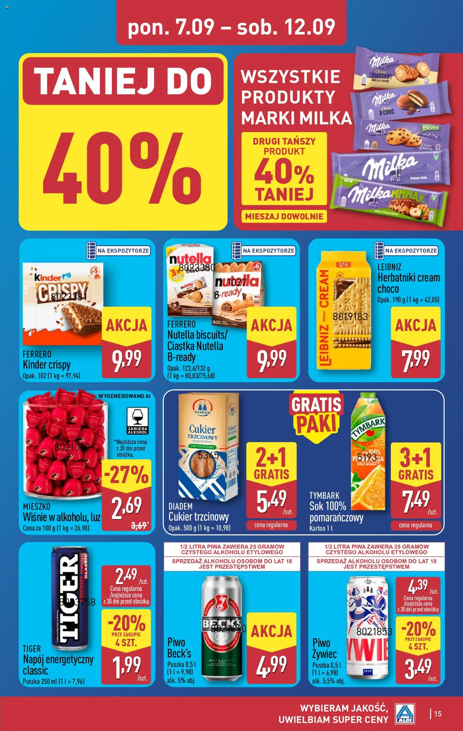 Aldi gazetka od 07.09.2026 | Strona: 15