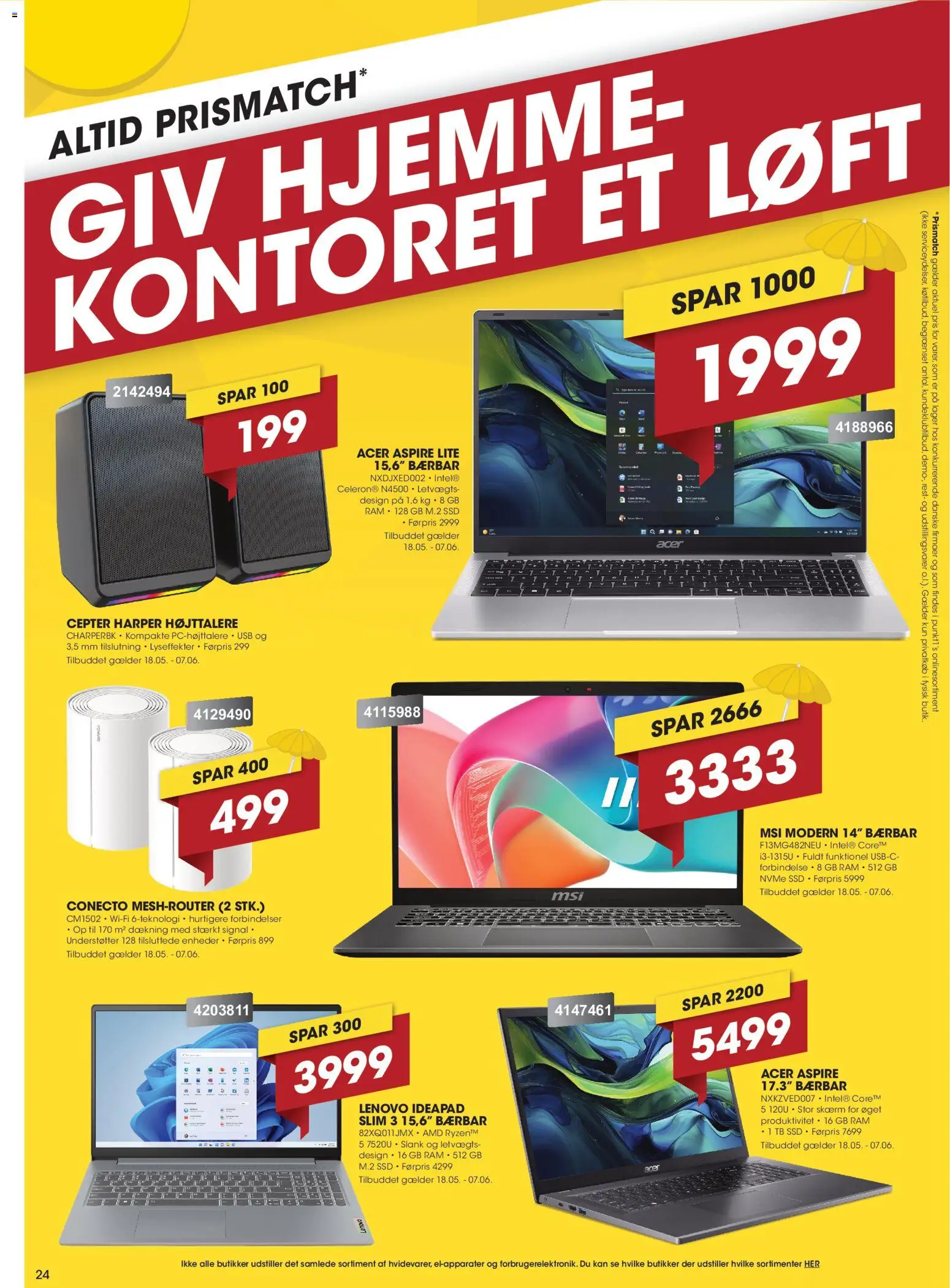 Punkt1 tilbudsavis – gyldig fra 18.05.2026 | Side: 24