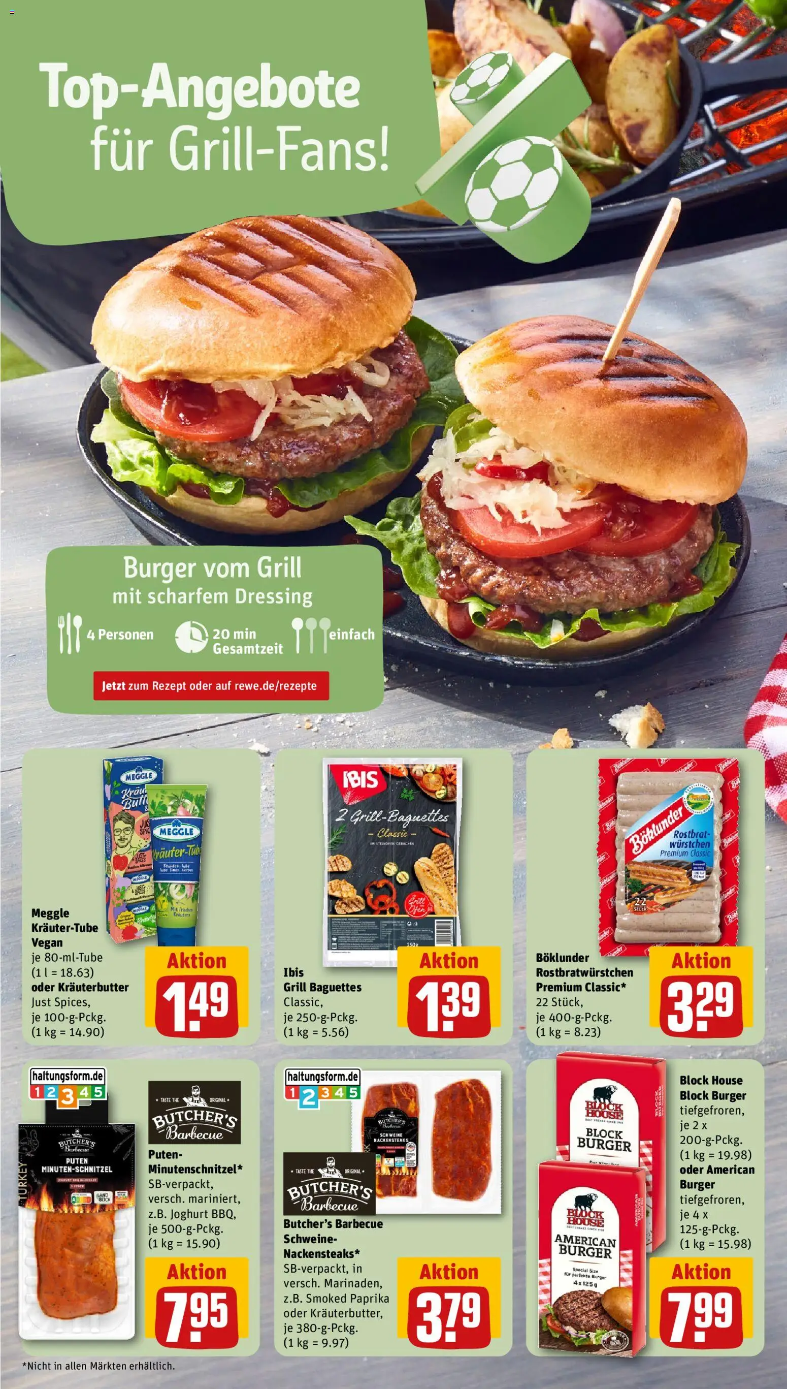 Rewe ihr Kaufpark Prospekt – gültig ab 13.07.2026 | Seite: 14 | Produkte: Joghurt, Burger, Kräuterbutter, Paprika