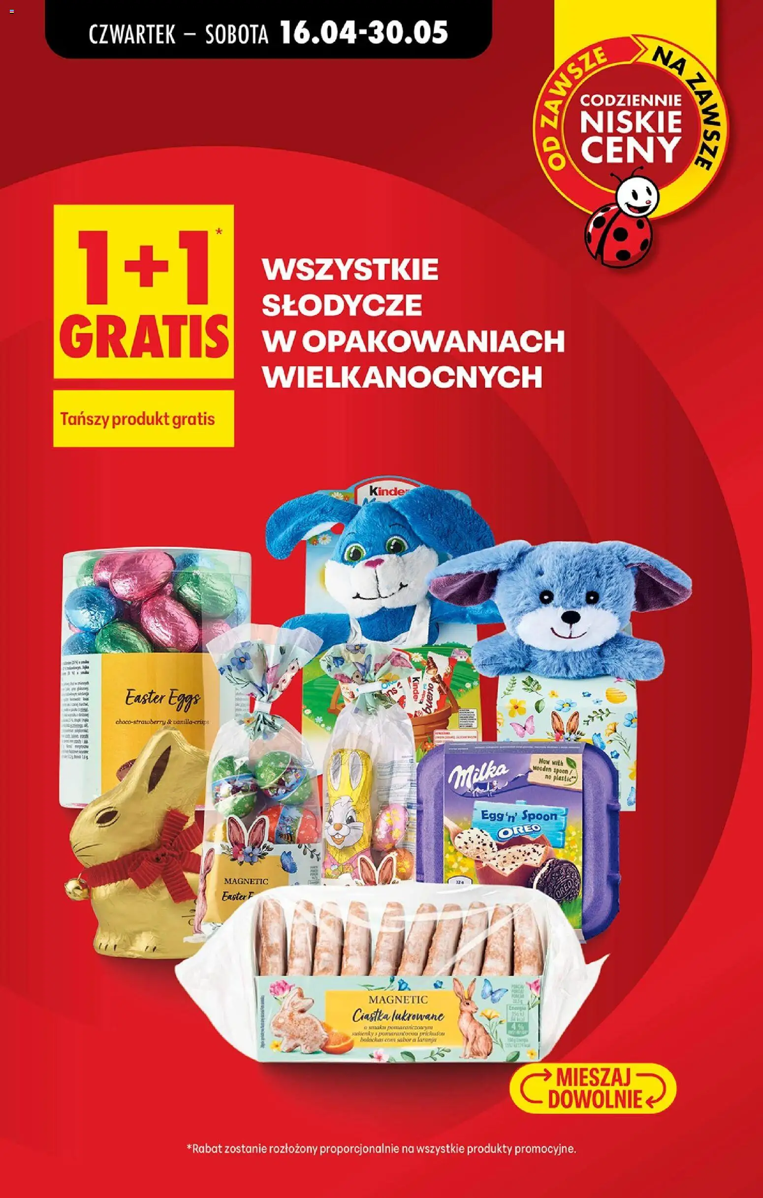 Biedronka Polsko leták - Codziennie niskie ceny od 16.04.2026 | Strana: 22 | Produkty: Milka, Oreo, Kinder