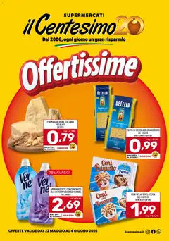 Anteprima del volantino Il Centesimo volantino valido a partire dal 22.05.2026
