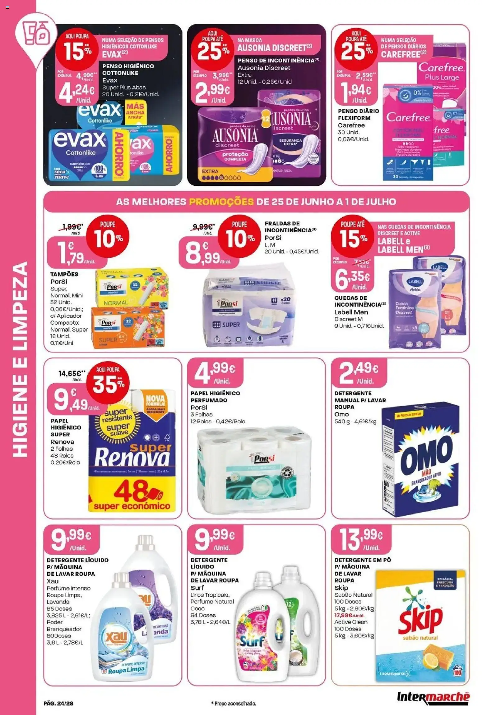 Intermarché - Isto é que são preços BAIXOS │ válido de 25/06/2026 | Página: 24