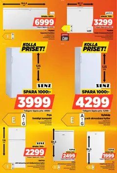 Power erbjudanden - Förhandsvisning av reklamblad från butik Power aktuell från 27.04.2026 | Sida: 35 | Produkter: Frysbox, Kylskåp, Frys