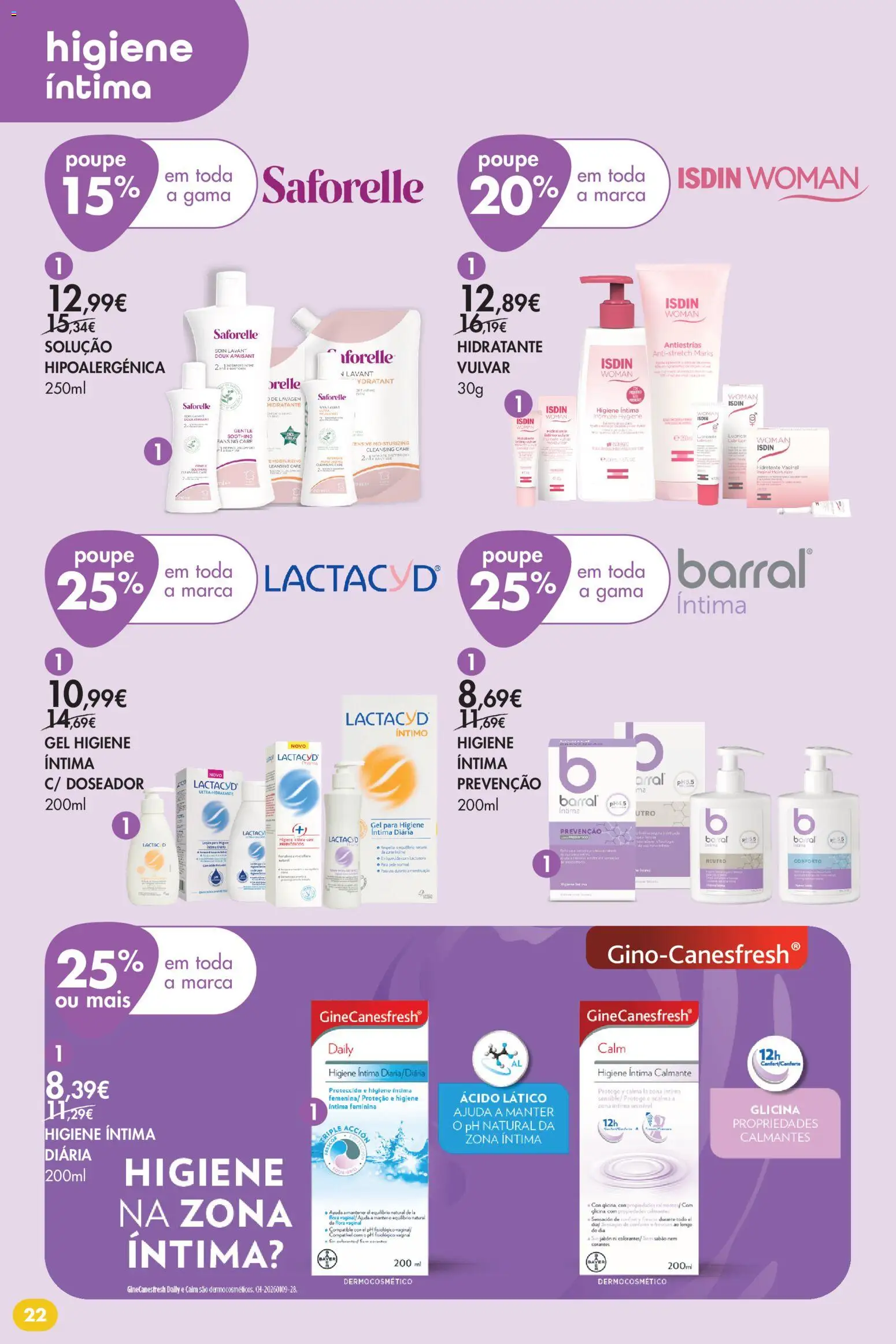 Pingo Doce folheto Bem Estar Verão 2 Lojas │ válido de 14/07/2026 | Página: 22 | Produtos: Sabão, Higiene íntima