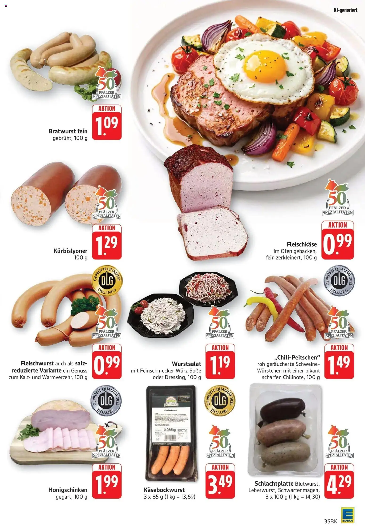 Edeka Prospekt Bad Bergzabern (ab 05.10.2026) » Angebote Online | Seite: 5 | Produkte: Ofen, Spezialitäten, Bratwurst, Salz