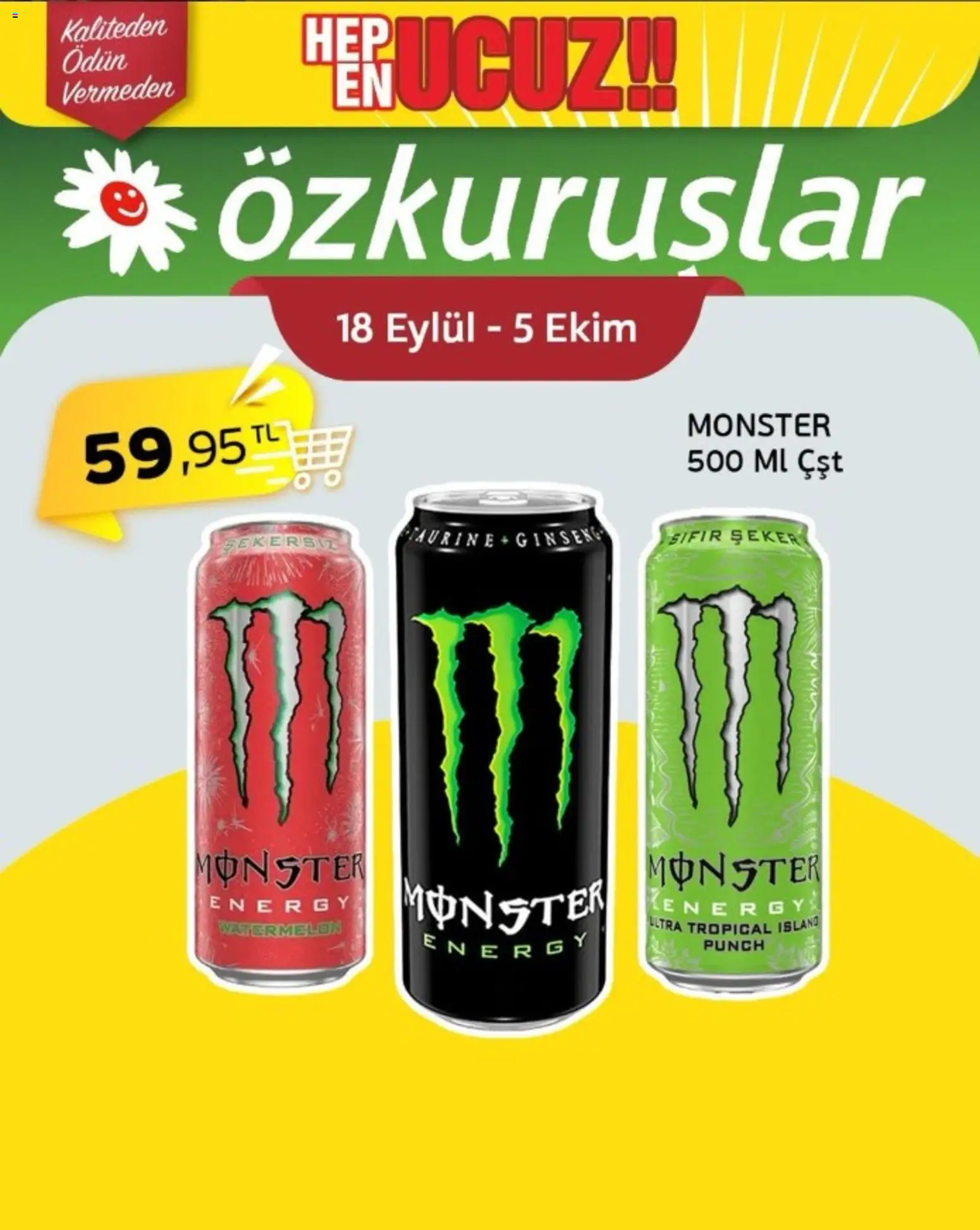 Özkuruşlar Katalog - 18 Eylül 2026 tarihinden itibaren geçerlidir | Sayfa: 1 | Ürünler: Ginseng, Şeker