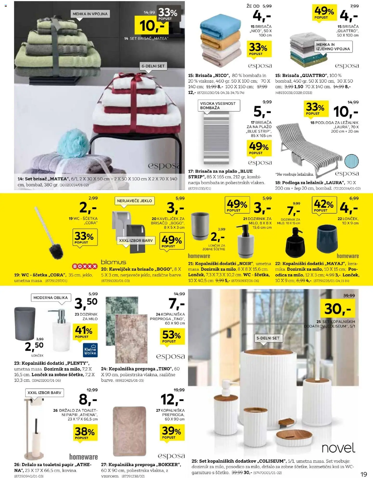 Novi XXXL Lesnina katalog ponudbe – veljaven od 29.06.2026 | Stran: 19
