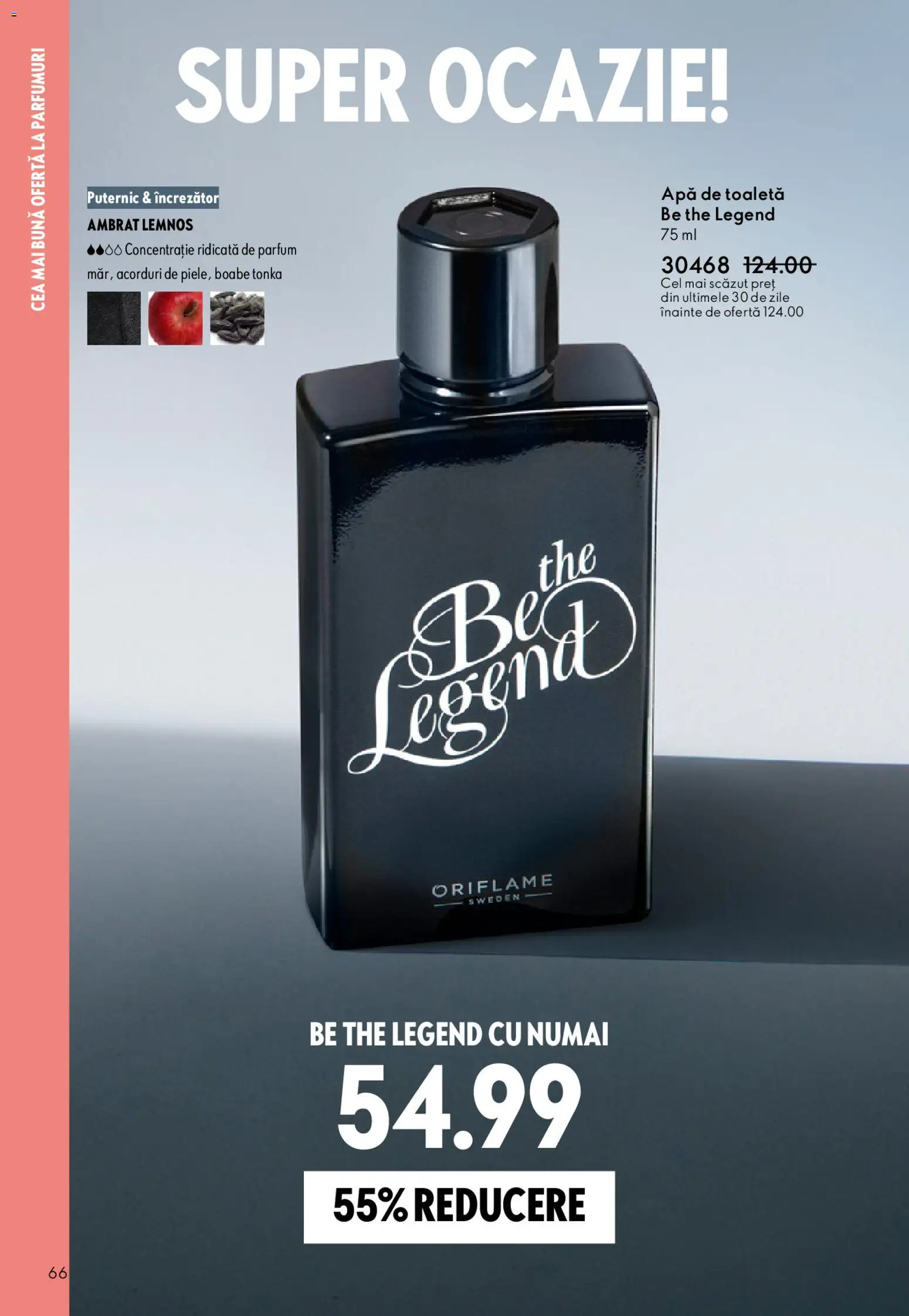 Noul catalog Oriflame – valabil de la 06.05.2026 | Pagină: 66 | Produse: Toaletă, Parfum, Apă de toaletă, Apă