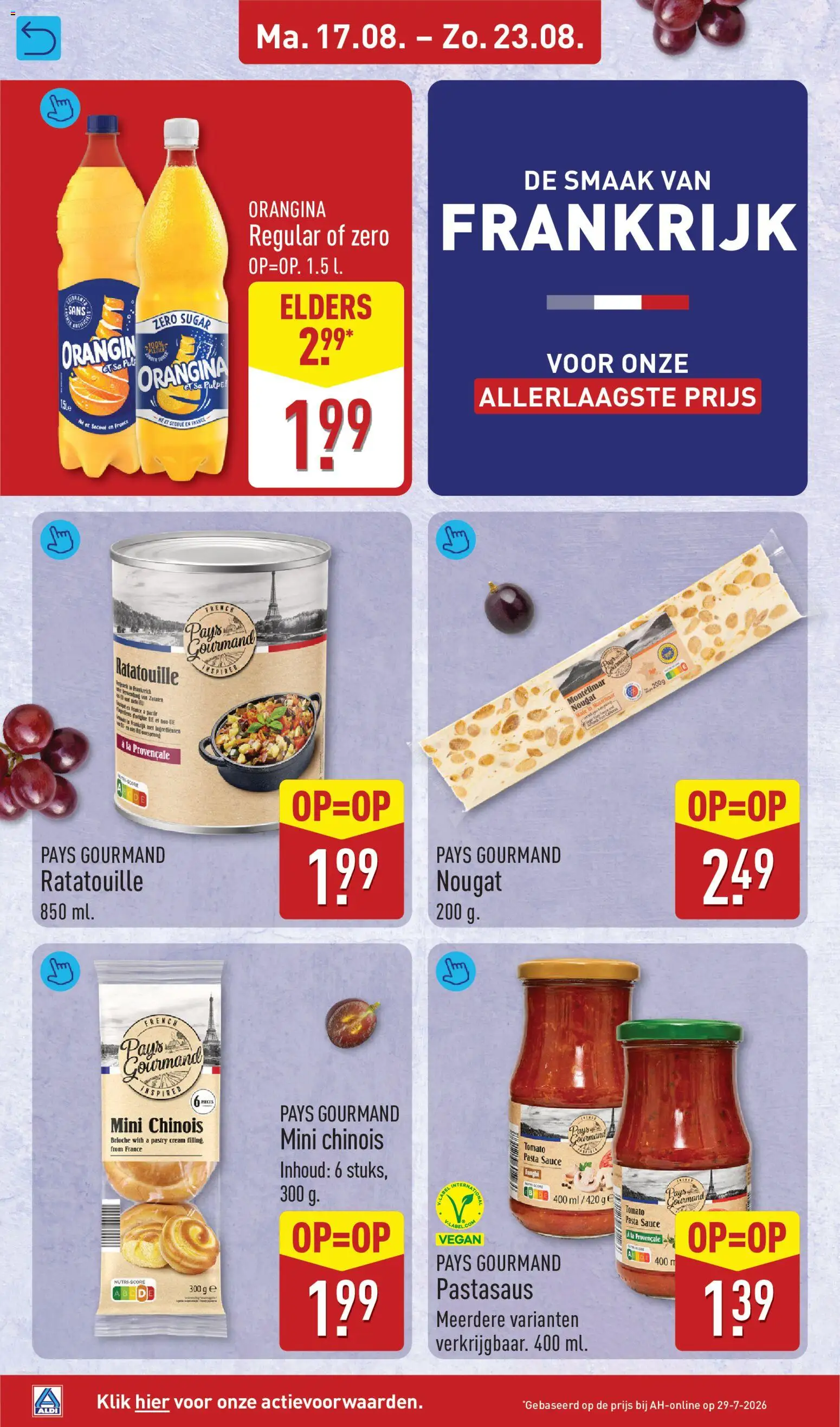 {H1} | Pagina: 20 | Producten: Pasta, Brioche, La, Ingrediënten