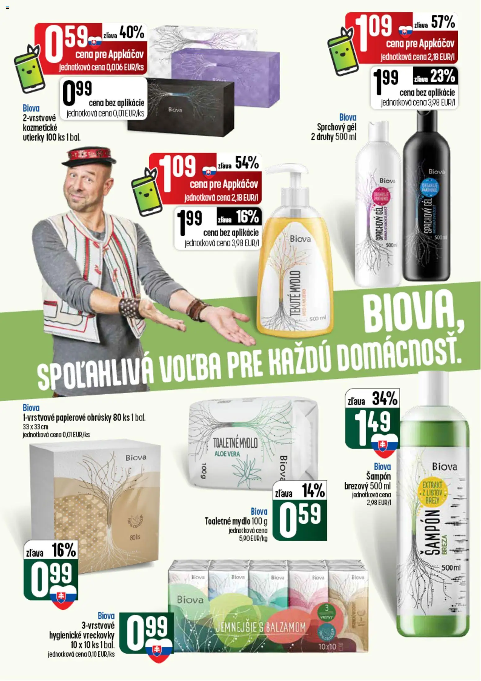 Nové COOP Jednota akcie – leták je platný od 03.09.2026 | Strana: 12 | Produkty: Aloe Vera, Šampón, Sprchový gél, Med