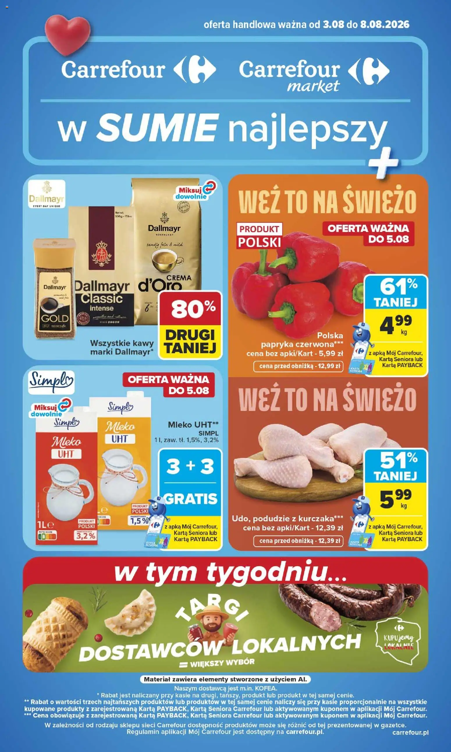Carrefour gazetka od 03.08.2026 | Strona: 1