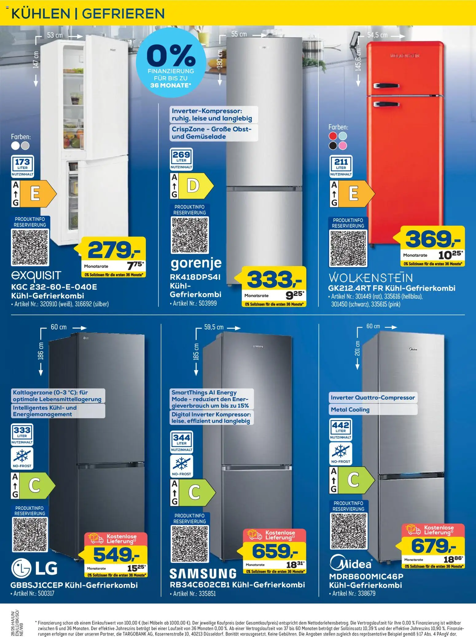 Euronics Prospekt Berlet – gültig ab 25.06.2026 | Seite: 6 | Produkte: Gorenje, Energy, Samsung, Obst