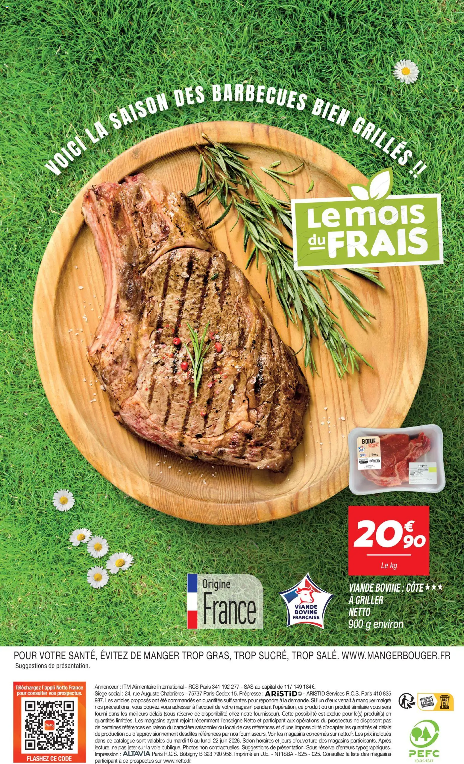 {H1} | Page: 20 | Produits: Viande, Viande bovine