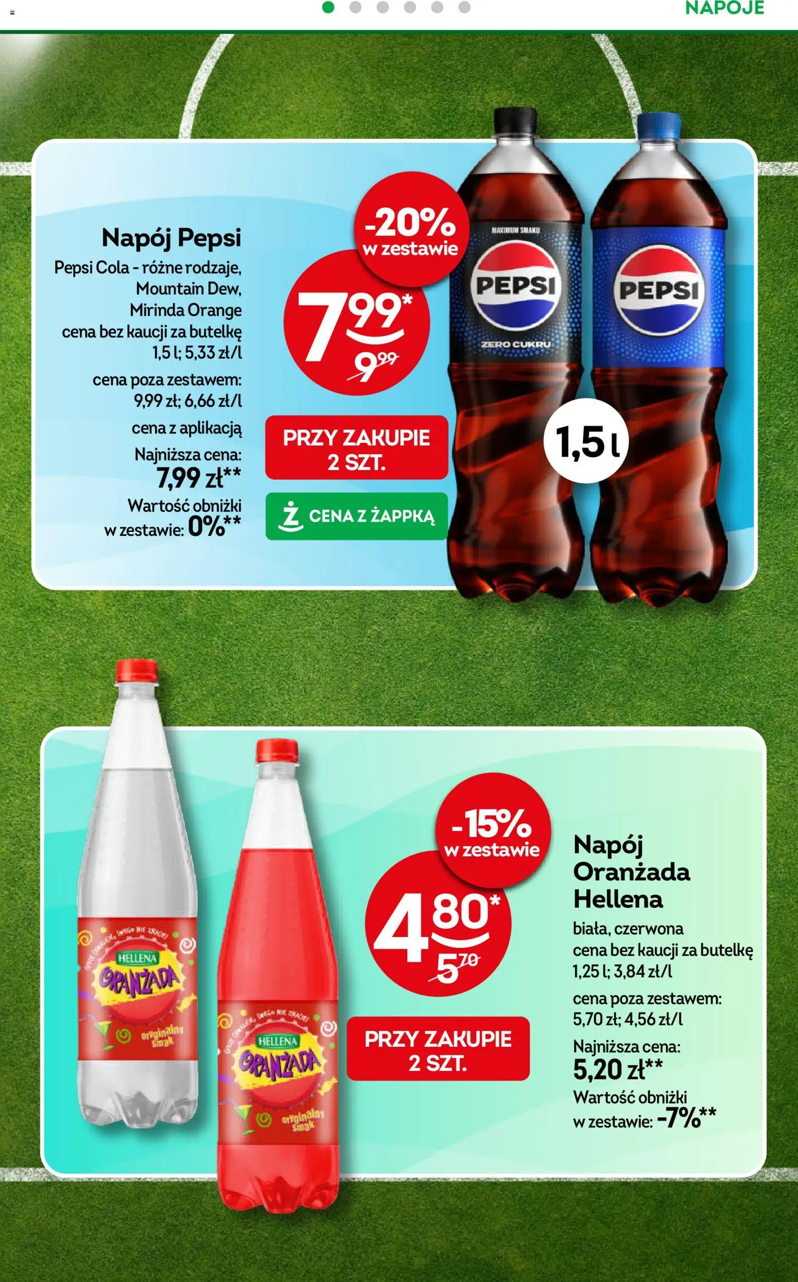 Żabka gazetka od 17.06.2026 | Strona: 41 | Produkty: Napoje, Pepsi