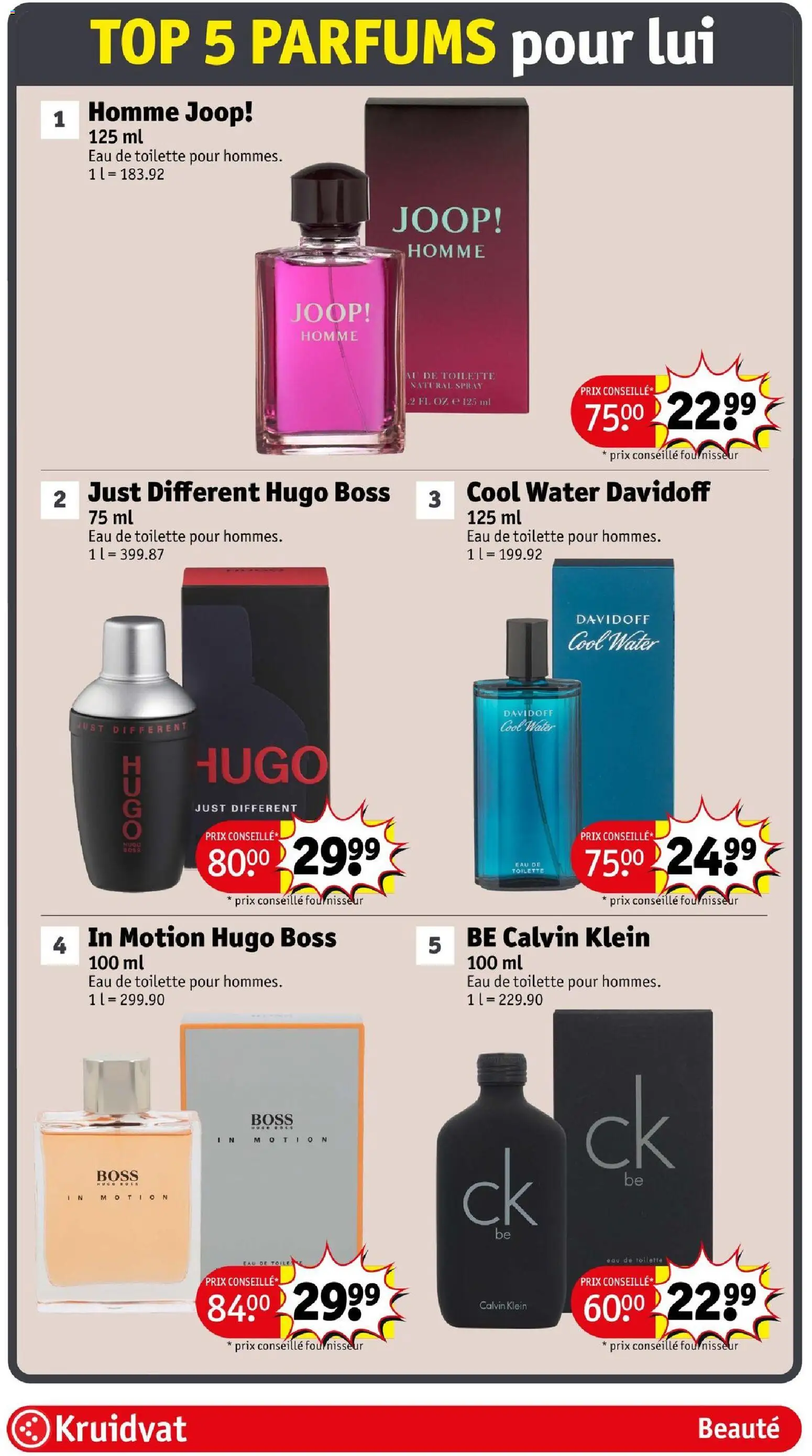 {H1} | Pagina: 87 | Producten: Parfums, Eau de toilette, Water