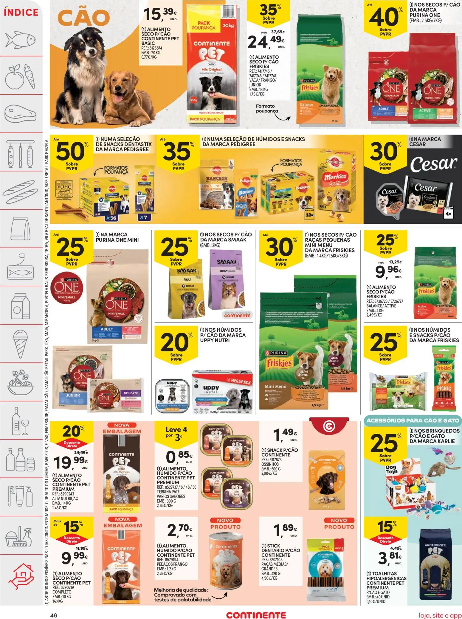 Continente folheto │ válido de 26.05.2026 | Página: 48 | Produtos: Purina one, Frango
