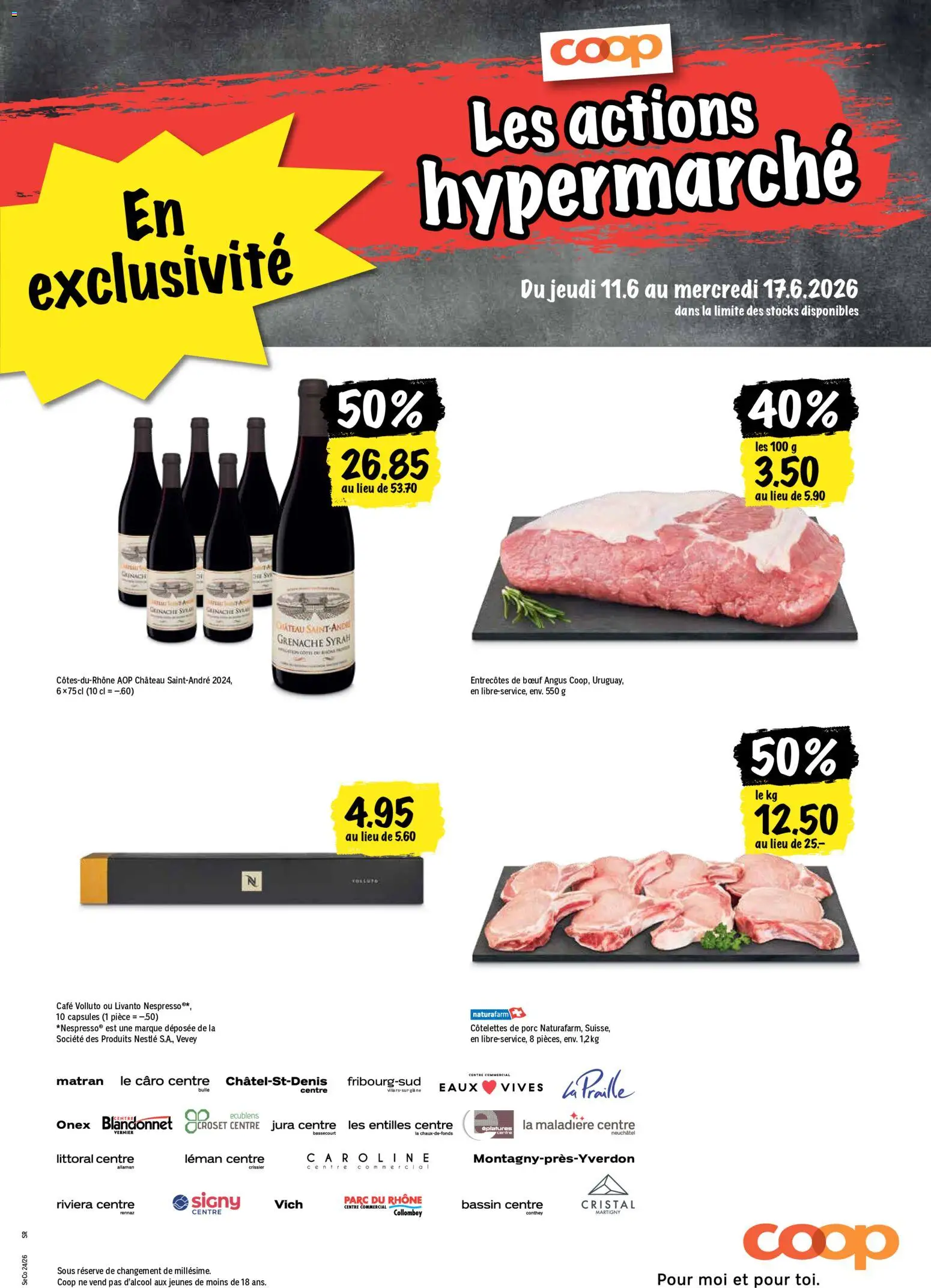 Coop aktionen FR – gültig ab 11.06.2026 | Seite: 21 | Produkte: Jura, Flager