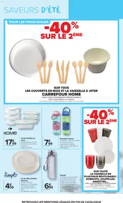 Carrefour Market - Prévisualisation de Carrefour Market Jeux, jouets plein air et vacances valide à partir de 23/06/2026 | Page: 7 | Produits: Four, Gourde