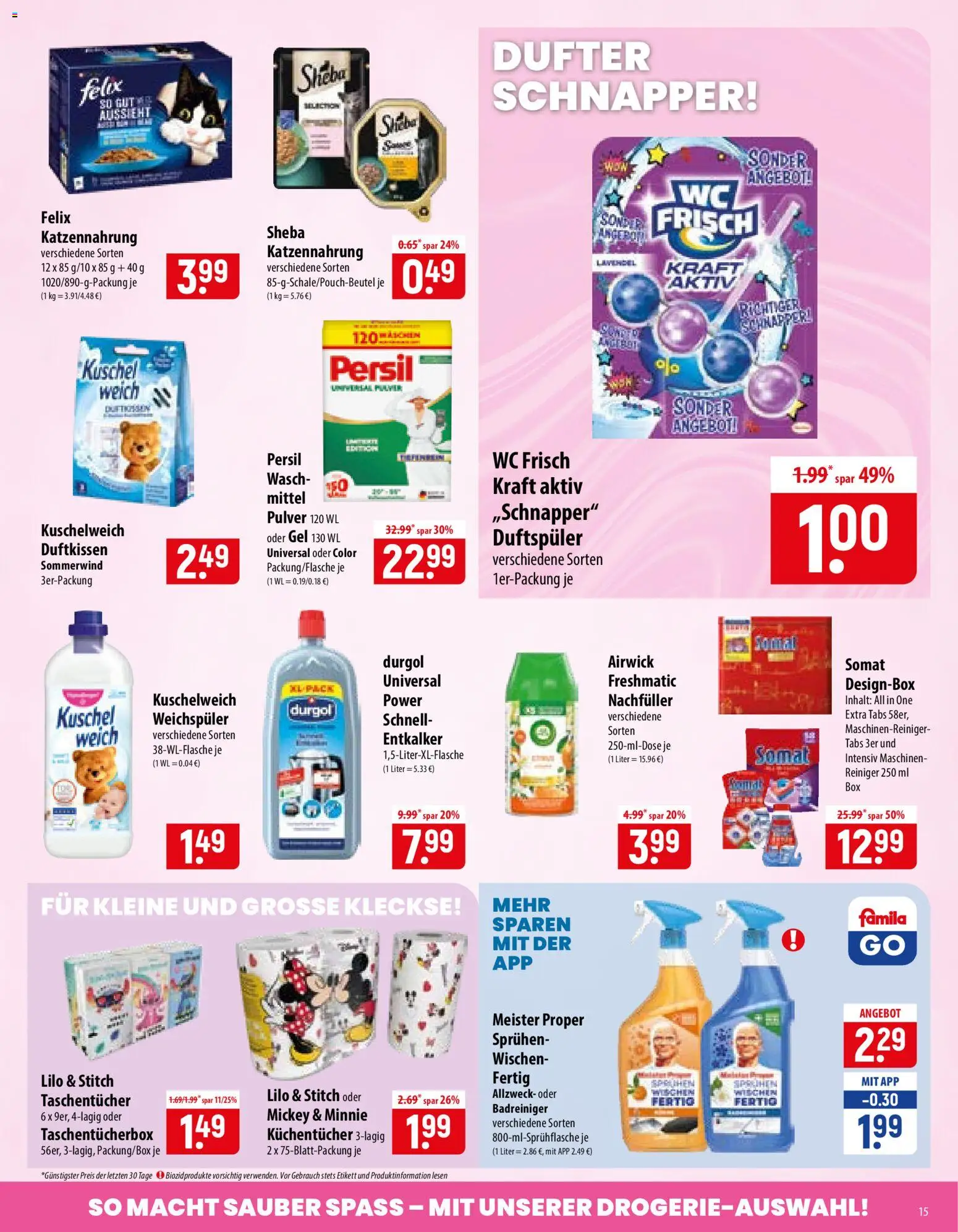 Famila Prospekt – gültig ab 20.07.2026 | Seite: 15