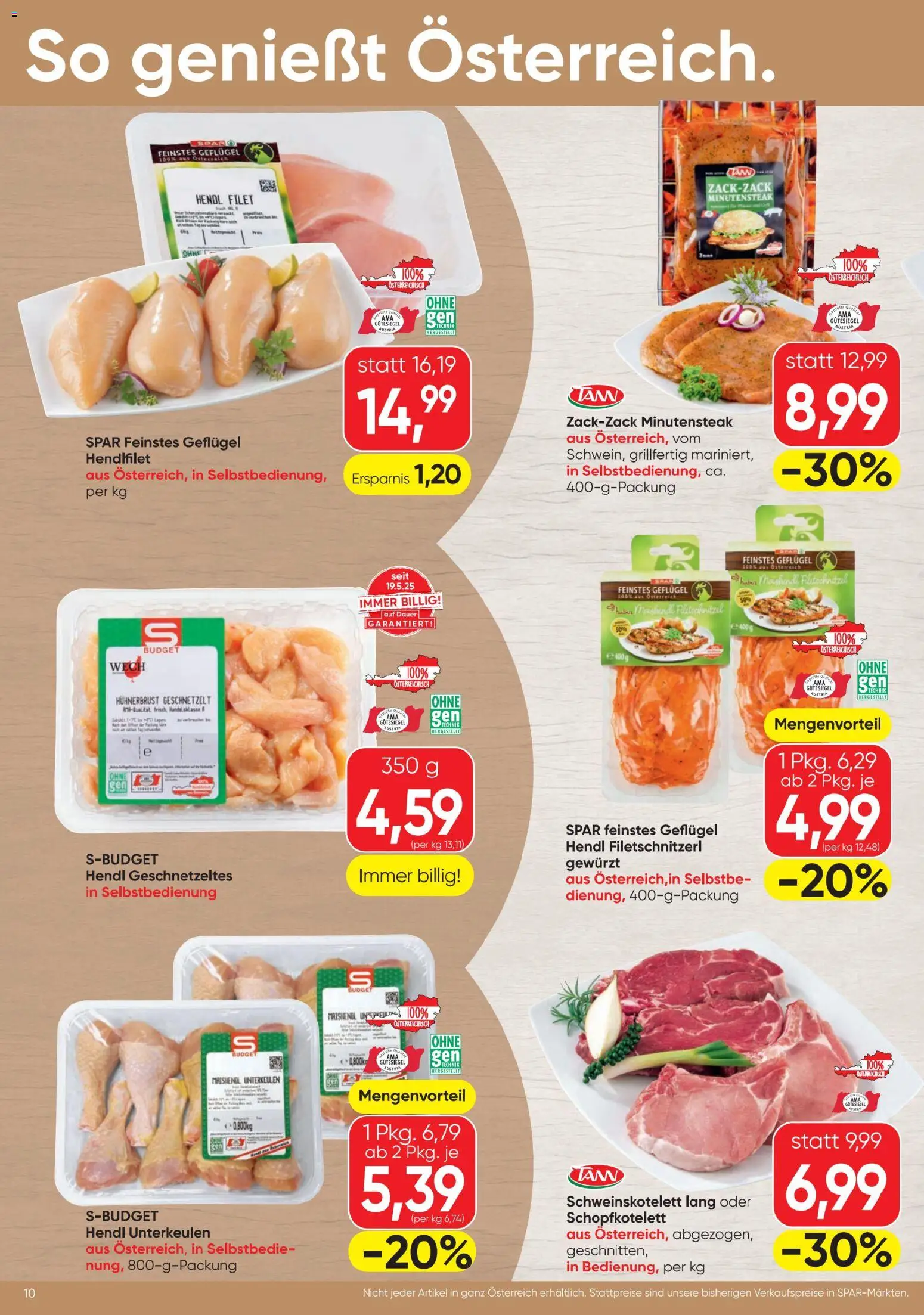 Spar Flugblatt gültig ab 03.06.2026 | Seite: 10
