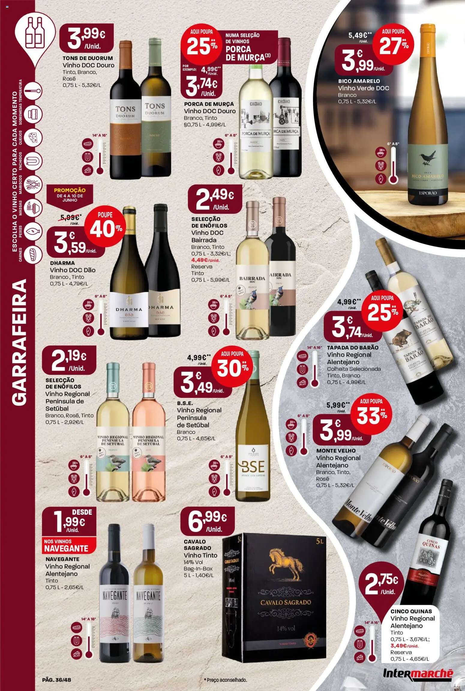 Intermarché folheto │ válido de 04.06.2026 | Página: 36