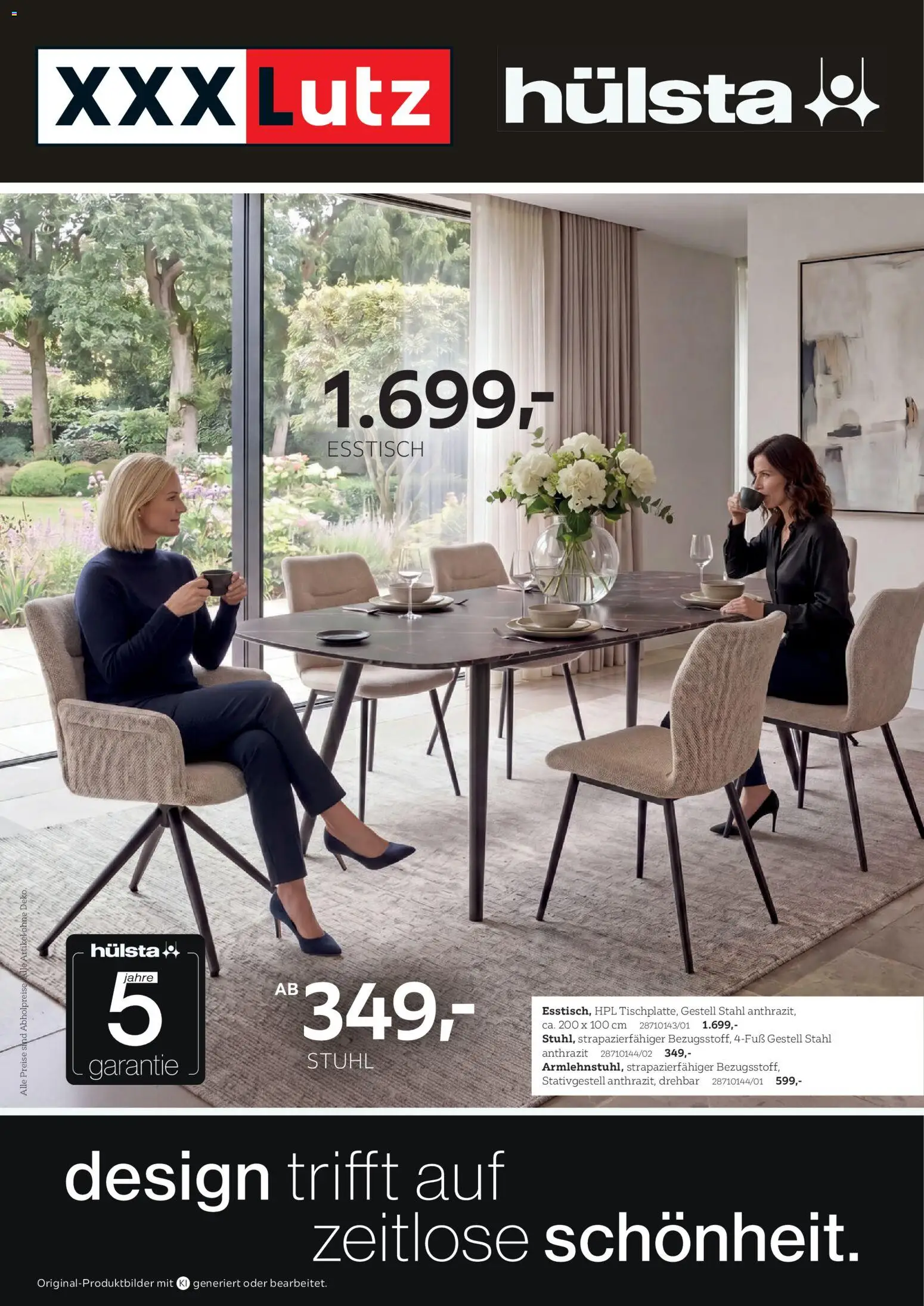 XXXLutz Hülsta Spezial – gültig ab 17.10.2026 | Seite: 1 | Produkte: Esstisch, Tisch