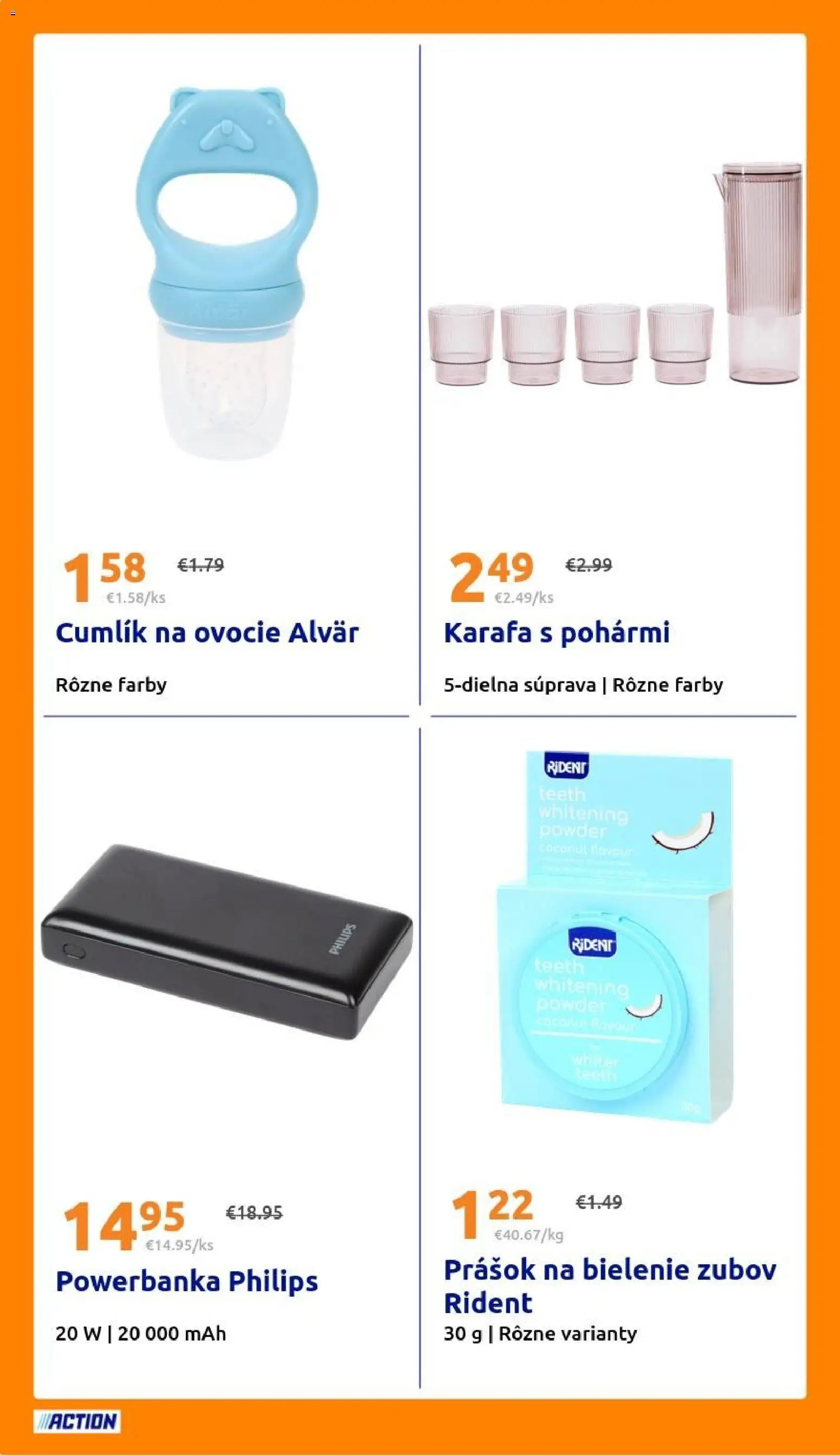 Nové Action akcie – leták je platný od 29.07.2026 | Strana: 28 | Produkty: Ovocie