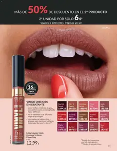 Vista previa Catálogo AVON campaña 5 válido desde el 01.05.2026 | Página: 29